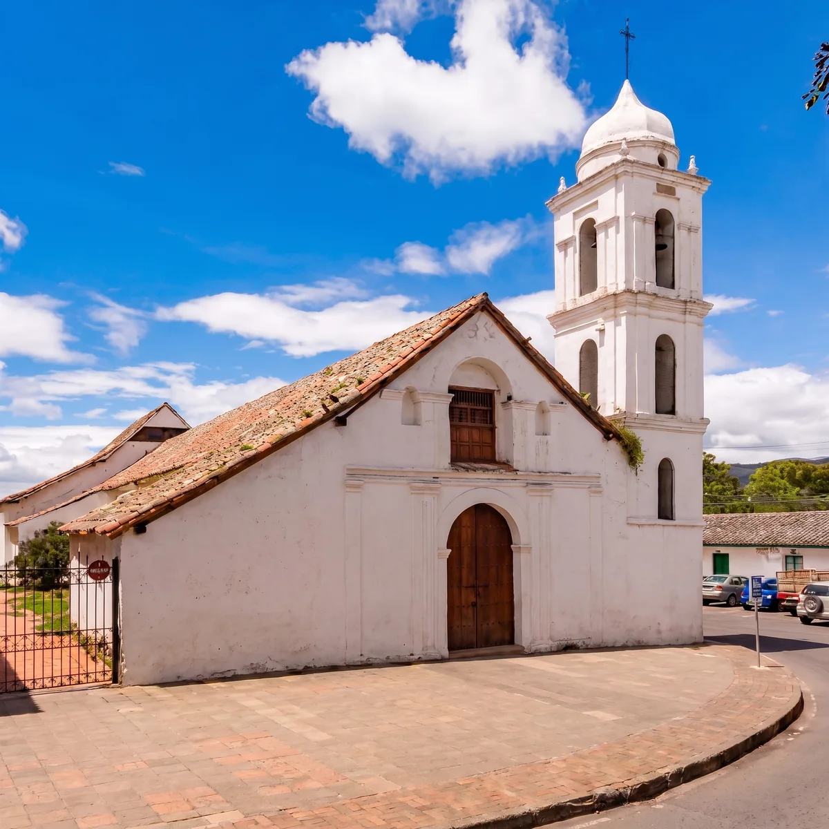 Iglesia parroquial de Tenjo, cerca de Valle Dorado